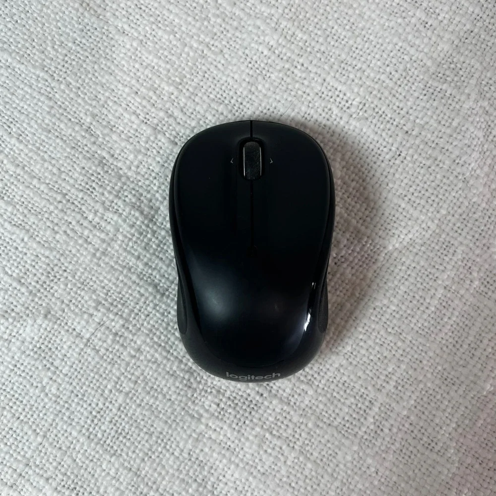 Logitech M325 Wireless Mouse USB Battery Black Tech‎ Portable